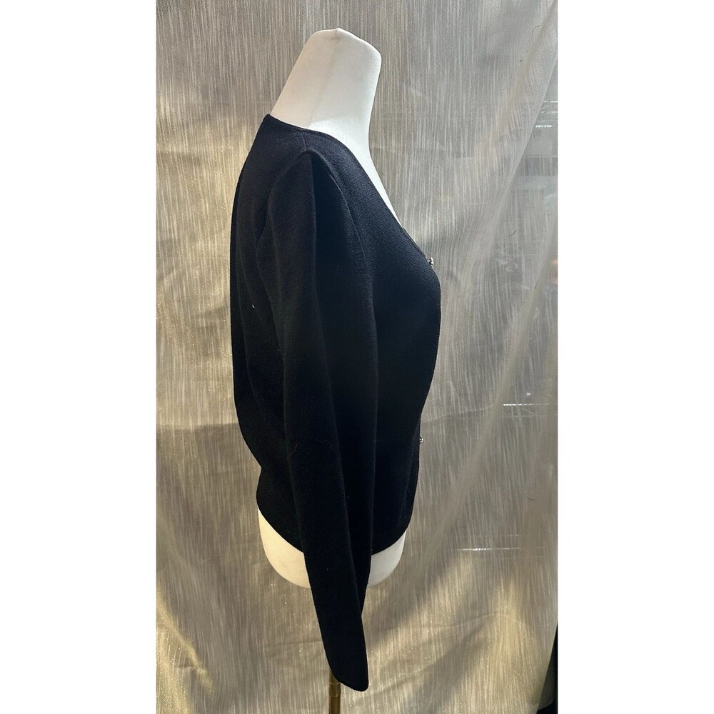 St. John Basic Pullover Santana Knit Size 4 - image 2